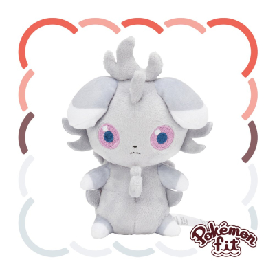 Officiële Pokemon center Pokemon fit knuffel Espurr 15cm 